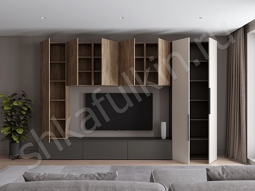 Изображение цвета Стенка Соло  Минимализм  Гостиная 