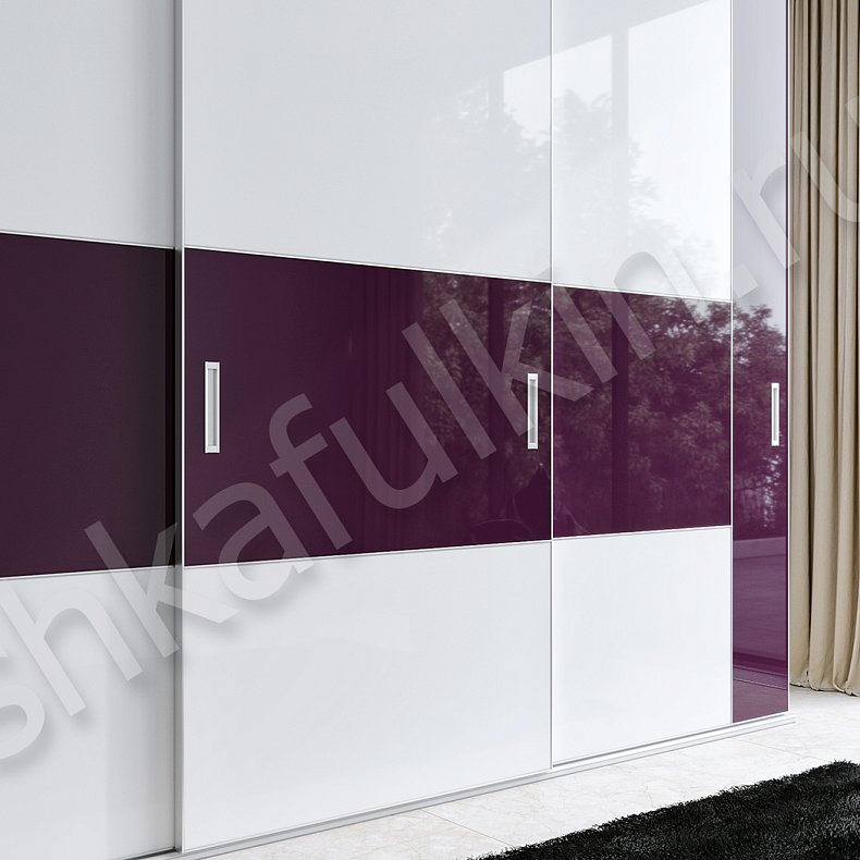 Трехстворчатый шкаф-купе Гретта Цветной Современный 3х створчатые Гостиная Для вещей 2