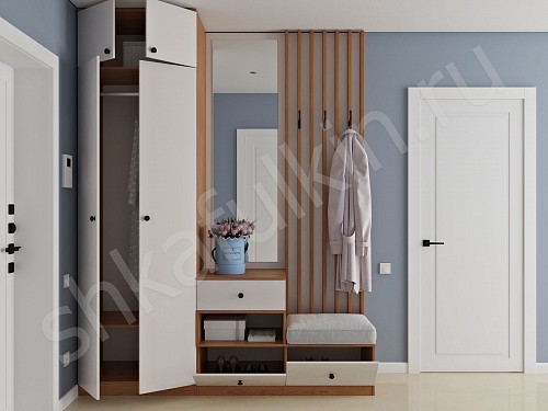 Изображение цвета Прихожая Милли  Минимализм 2х створчатые Прихожая 
