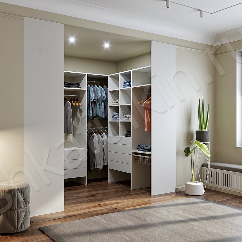 Гардеробная Ванесса Белый   Гардеробная 