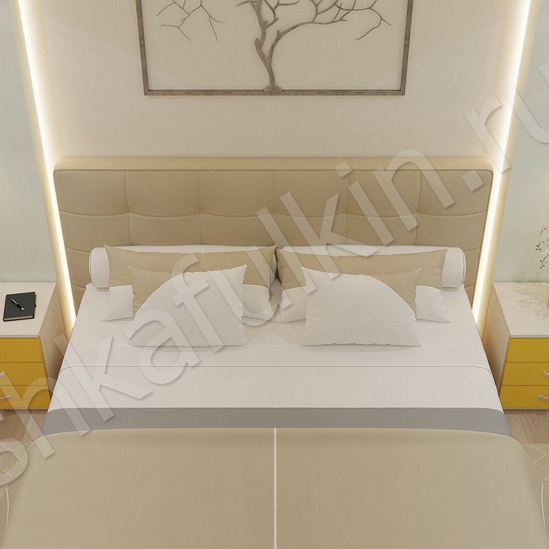 Шкаф Сантьяго Цветной Светлые Современный 2х створчатые Спальня Для вещей 4