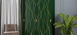 Корпусный шкаф-купе две двери Дори