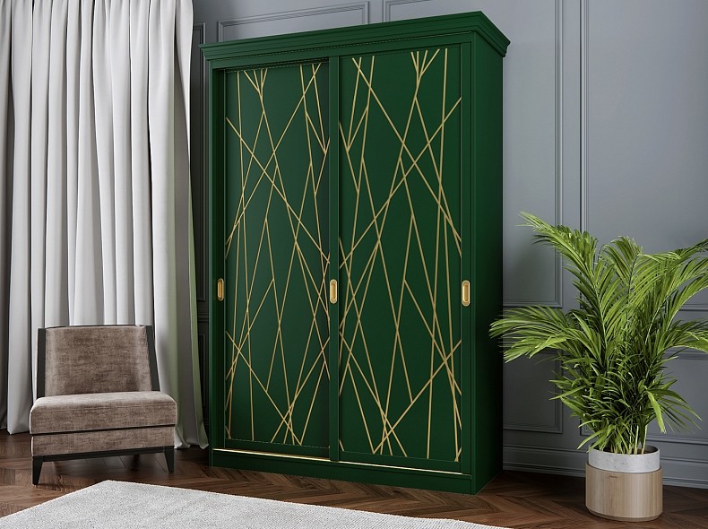 Корпусный шкаф-купе две двери Дори