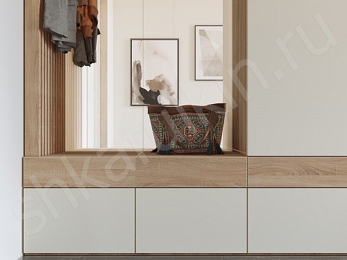 Изображение цвета Прихожая Ника  Минимализм 2х створчатые Прихожая 