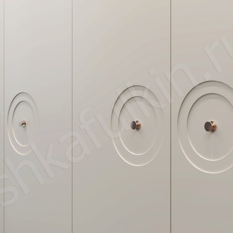 Гарнитур Камелия Белый Светлые Классика 4х створчатые Спальня Для белья Для вещей 5