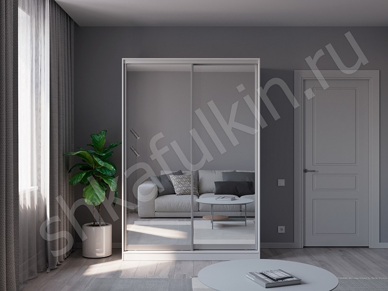 Изображение цвета Шкаф Зирро  Минимализм 2х створчатые Прихожая 