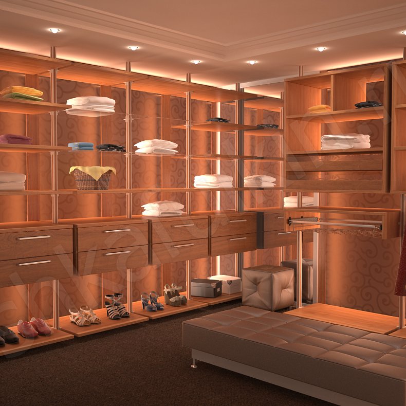 Гардеробная Корнелиус  Современный  Гардеробная  1