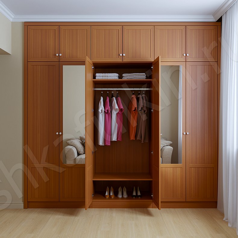 Шкаф Витте Древесный Классика 6и створчатые   2