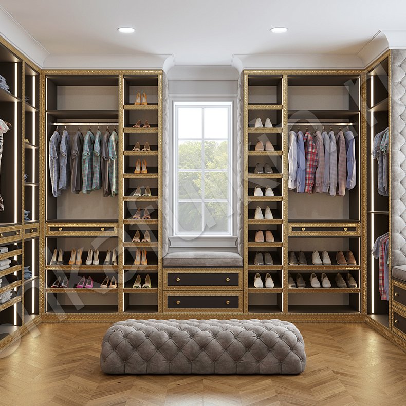 Гардеробная Донна  Классика  Гардеробная 