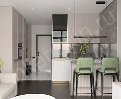 Сицилия ЖК Ола-Апарт 31 м² Кухня