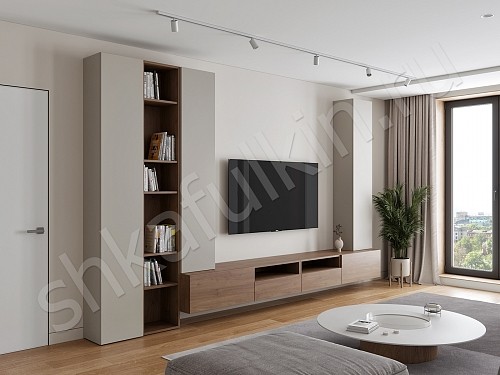 Изображение цвета Стенка Вуди  Скандинавский   Под ТВ