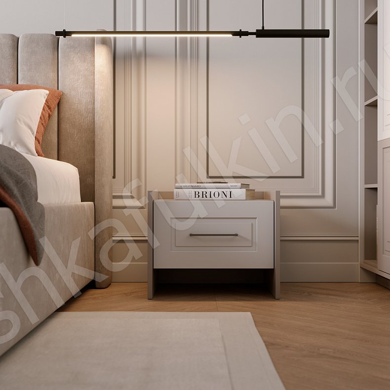 Изображение Гарнитур Люмьер Светлые Коричневый Неоклассика 4х створчатые Спальня Для вещей 4
