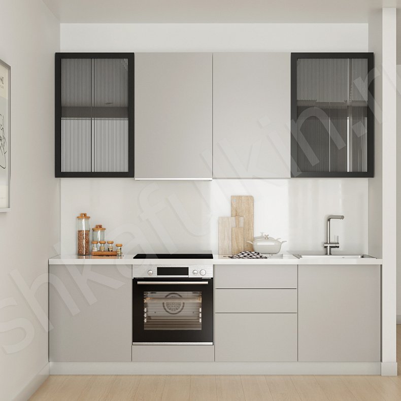 Изображение Кухня Одри Светлые Белый Минимализм Для посуды 1