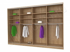 Шкаф 4 двери №37