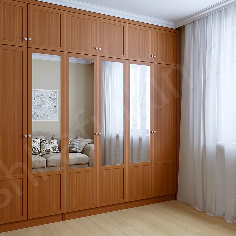 Шкаф Витте Древесный Классика 6и створчатые   1