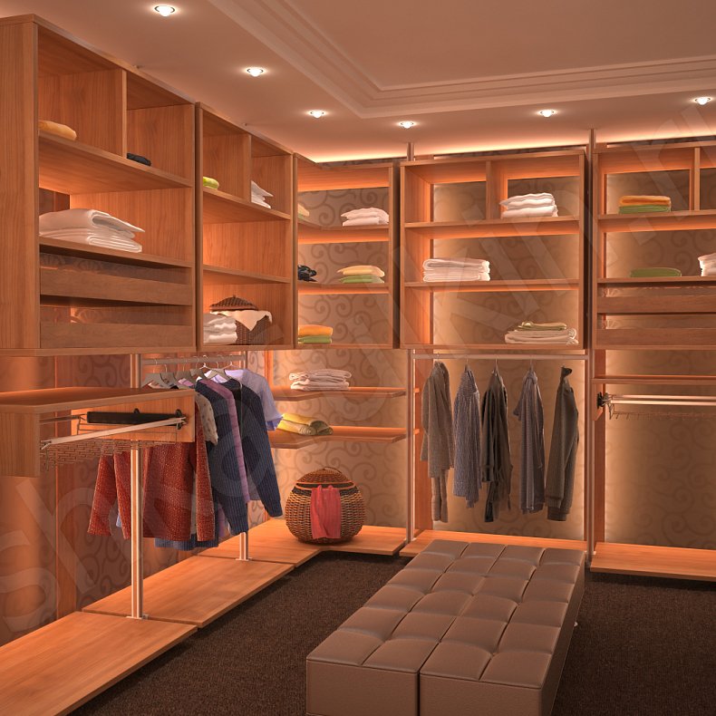 Гардеробная Корнелиус  Современный  Гардеробная  4