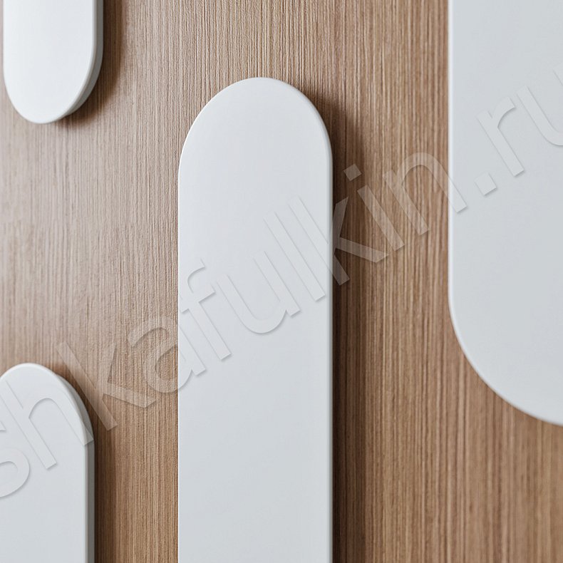 Корпусный шкаф-купе Сальвадор Светлые Древесный Белый Современный 2х створчатые Гостиная Для вещей 4