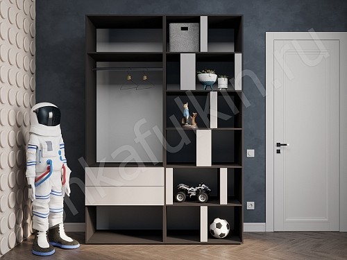 Изображение цвета Шкаф Толли Светлые Современный 6и створчатые  