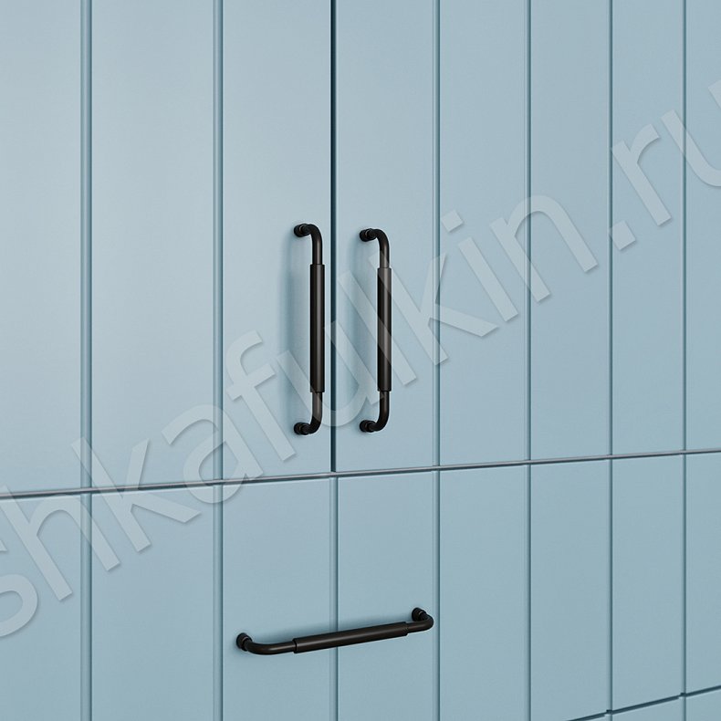 Изображение Гарнитур Кайрос Цветной Серый Синий Светлые Современный 5и створчатые Спальня Для вещей 9