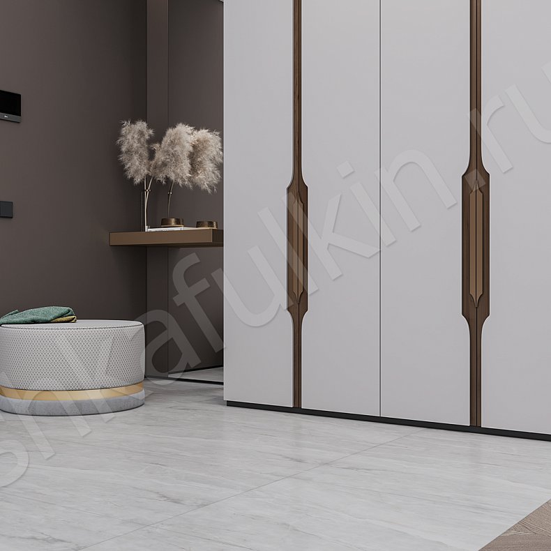 Изображение Прихожая Янукки Белый Древесный Светлые Современный 4х створчатые Прихожая Для вещей 4