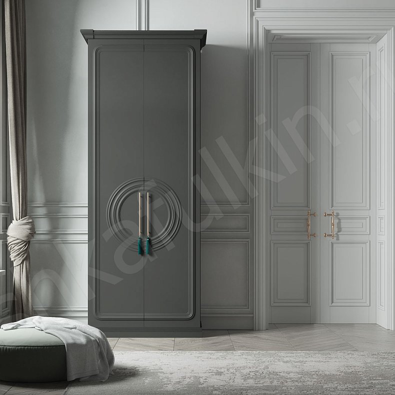 Шкаф Санмарино  Неоклассика 2х створчатые Гостиная Для вещей 5