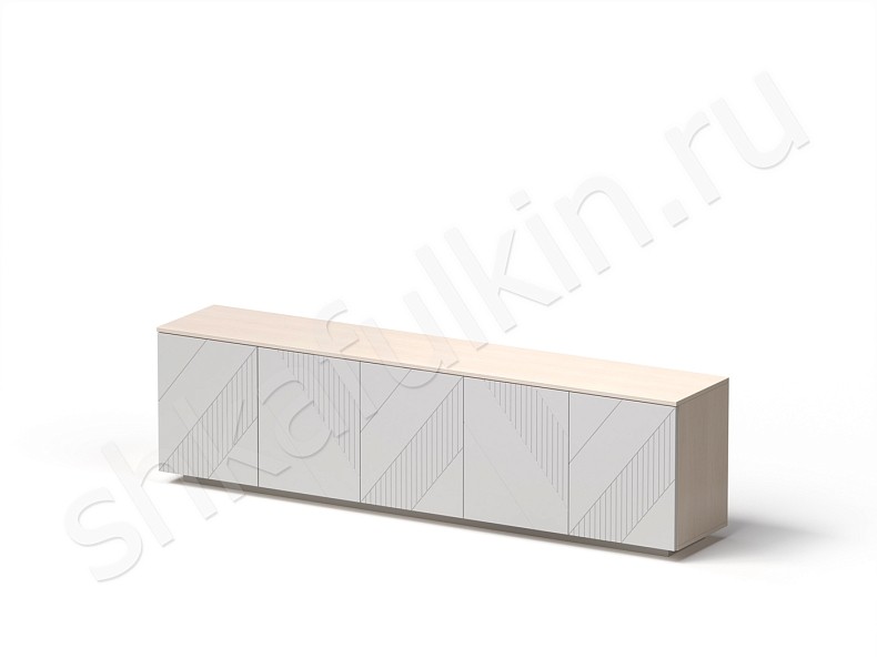 Изображение цвета Тумба Хадсон Древесный Белый Черный Серый Синий Светлые Зеленый Современный 5и створчатые Гостиная Для книг Для декора Под ТВ