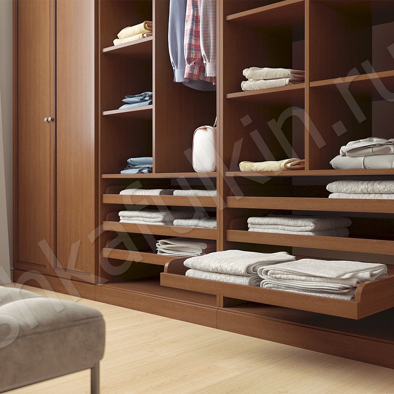 Изображение Гардеробная Дорс Древесный   Гардеробная  3