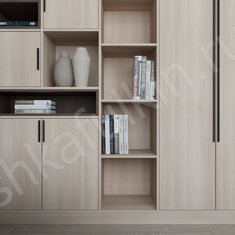 Шкаф Бесто Светлые Белый Древесный Коричневый Серый Темные Скандинавский 2х створчатые Гостиная Для книг Для декора Для посуды Для вещей 14