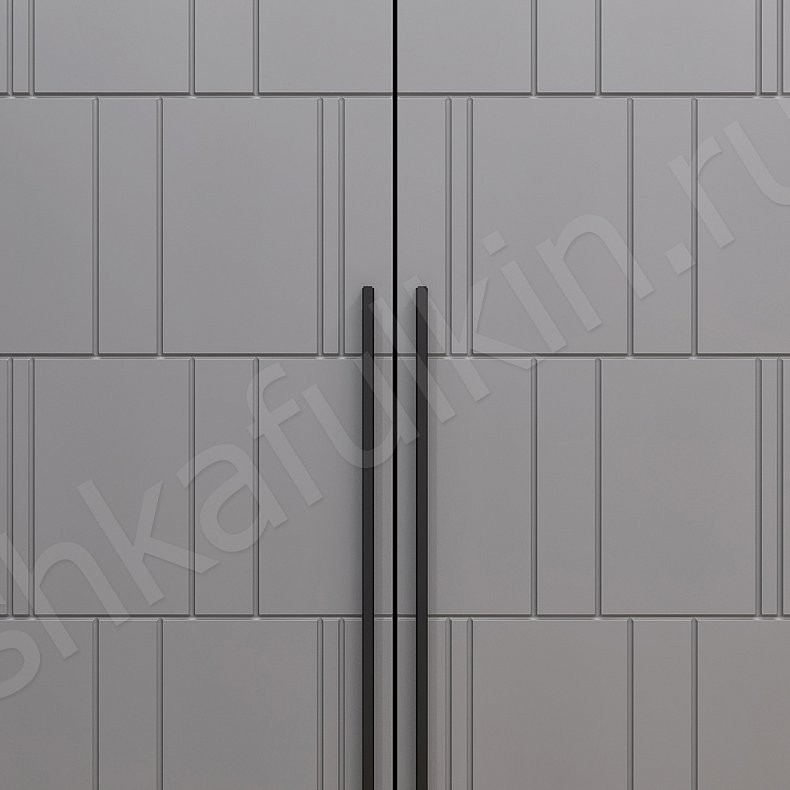 Изображение Прихожая Тиммер Светлые Серый Современный 2х створчатые Прихожая Для вещей 4