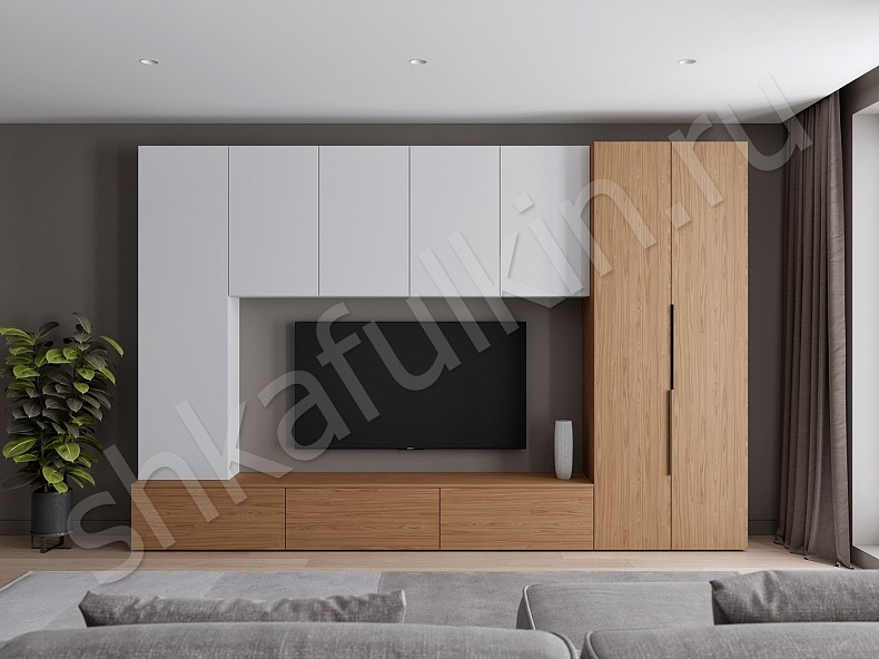 Изображение цвета Стенка Соло  Минимализм  Гостиная 