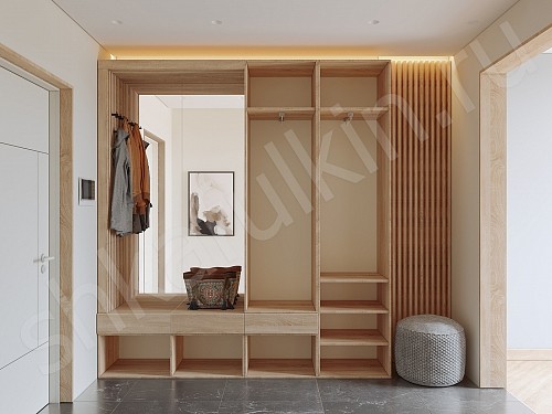 Изображение цвета Прихожая Ника  Минимализм 2х створчатые Прихожая 