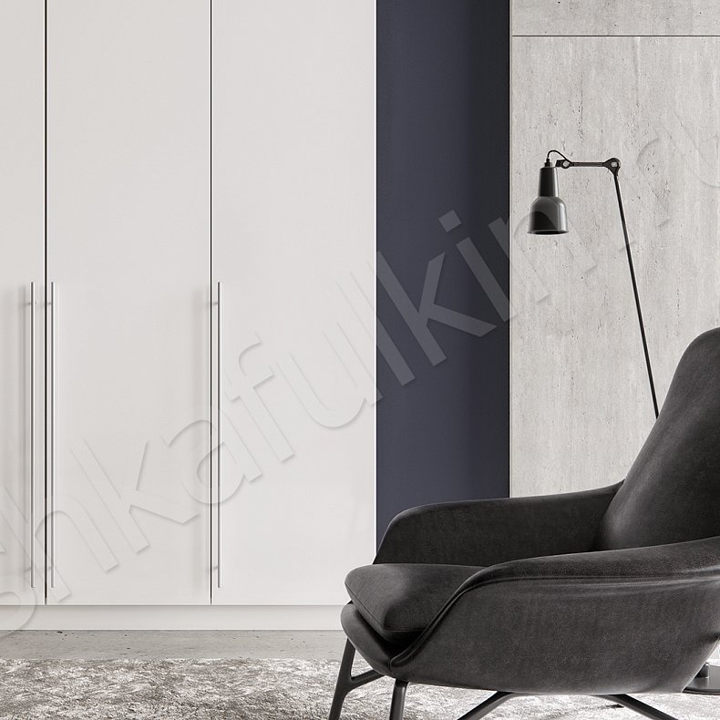 Изображение Шкаф Мурано Белый Светлые Минимализм 5и створчатые Гостиная Для вещей 4