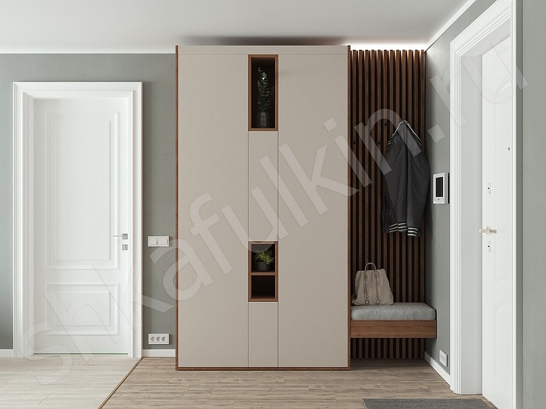 Изображение цвета Прихожая Клайд  Минимализм 2х створчатые Прихожая 