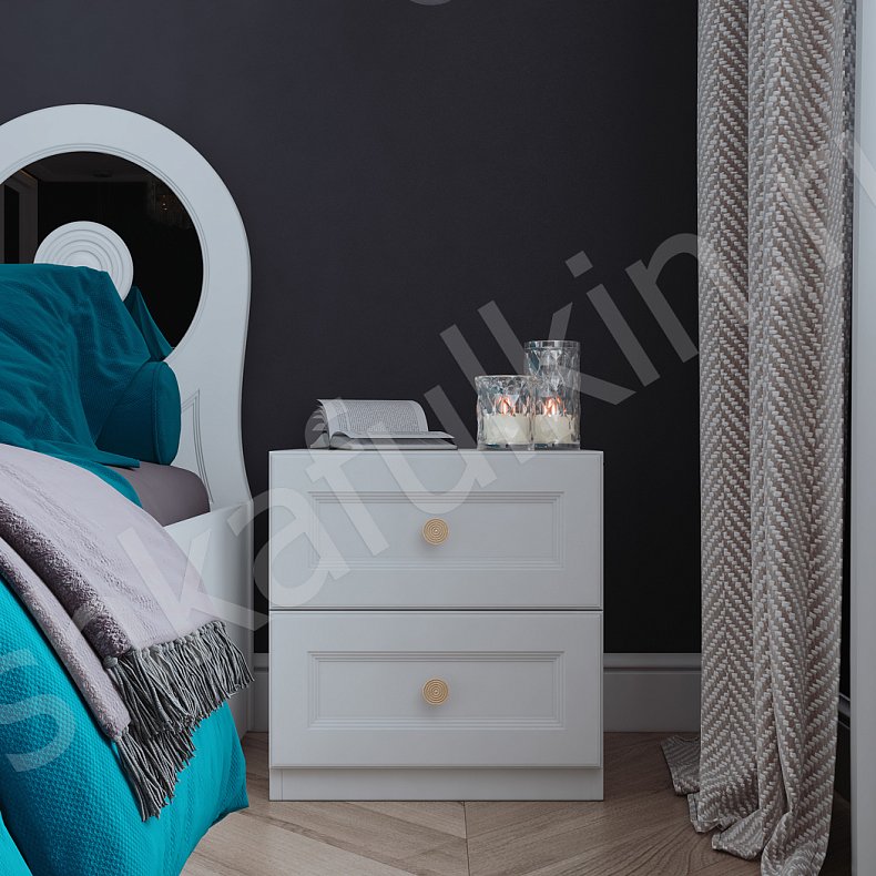 Коллекция Виктория Белый Светлые Неоклассика 3х створчатые Спальня Для вещей 7