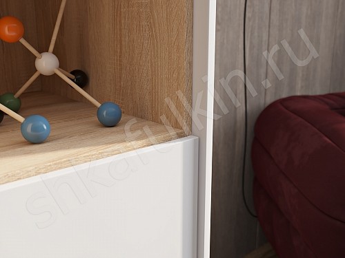 Изображение цвета Шкаф Аморе Белый Современный 5и створчатые  