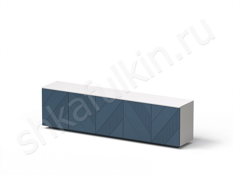 Изображение цвета Тумба Хадсон Древесный Белый Черный Серый Синий Светлые Зеленый Современный 5и створчатые Гостиная Для книг Для декора Под ТВ