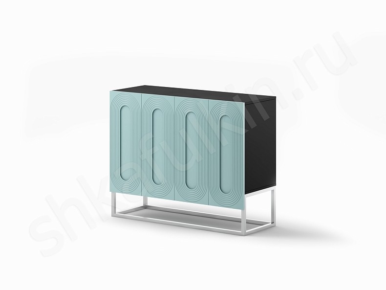 Изображение цвета Тумба Дзен Белый Черный Розовый Серый Синий Темные Зеленый Современный 4х створчатые Спальня Для белья Для вещей