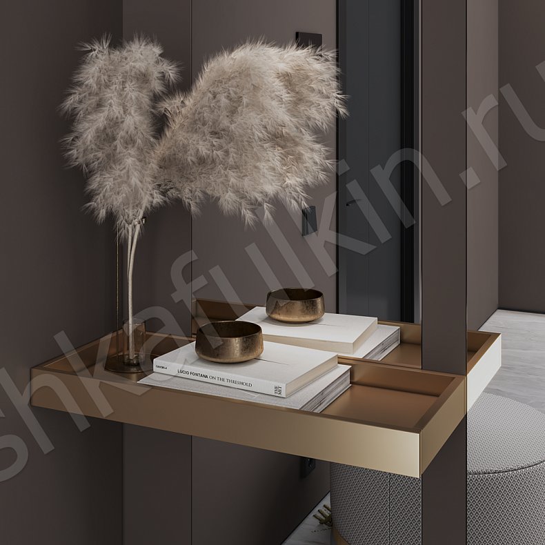 Изображение Прихожая Янукки Белый Древесный Светлые Современный 4х створчатые Прихожая Для вещей 5