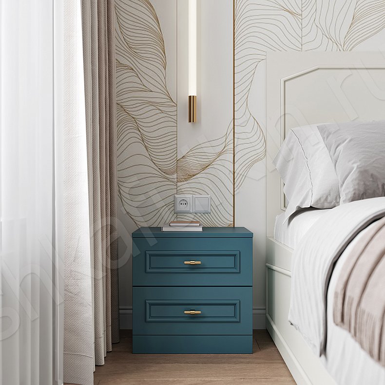 Гарнитур Мерседес Светлые Белый Современный 6и створчатые Спальня Для вещей Для белья 4