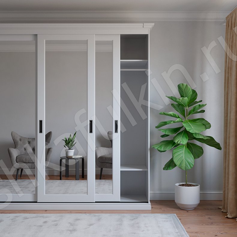 Шкаф-купе Аристон  Современный 3х створчатые Гостиная Для вещей 3