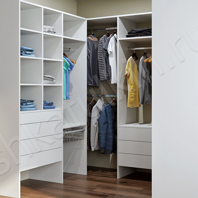 Гардеробная Ванесса Белый   Гардеробная  2