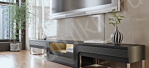 Тумба напольная Дзен Black