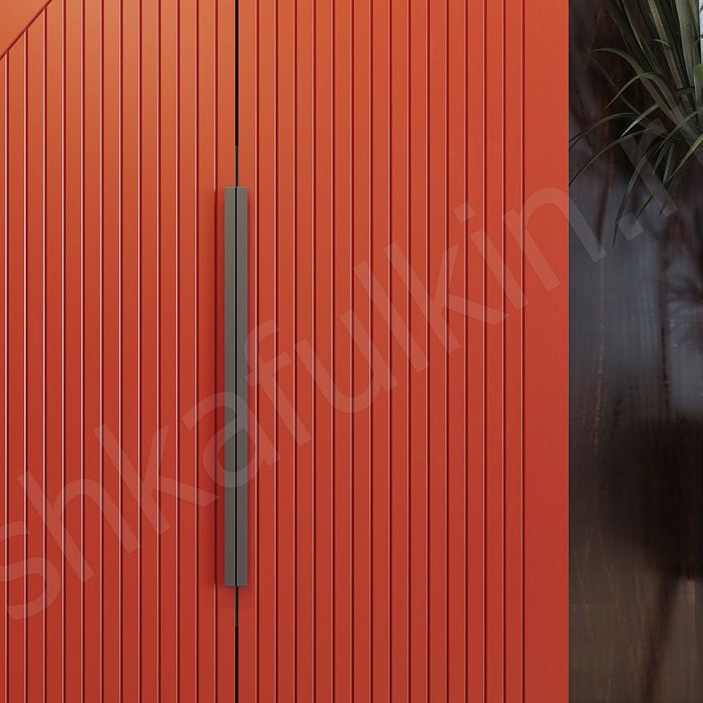 Прихожая Фигаро Цветной Красный Темные Зеленый Современный 4х створчатые Прихожая Для вещей 8