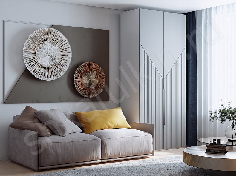 Шкаф 2 двери Фигаро