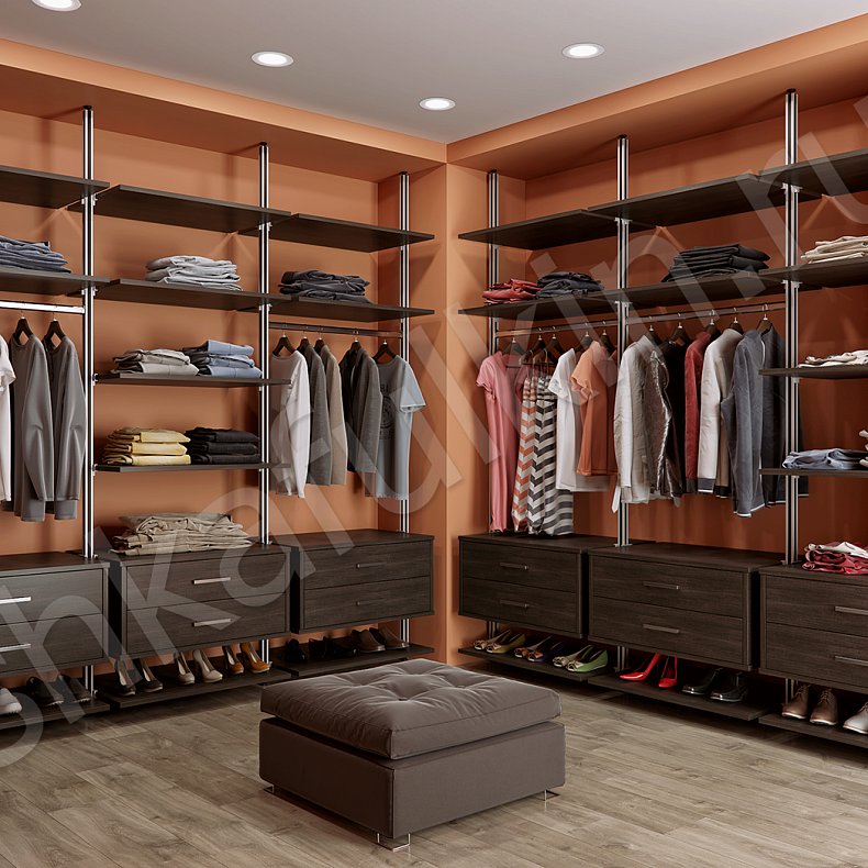 Изображение Гардеробная Гарни  Современный  Гардеробная  6