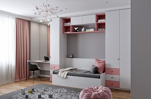 Как использовать розовый в интерьере? Советы нашего дизайнера