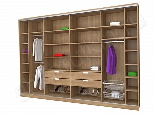 Шкаф 4 двери №6