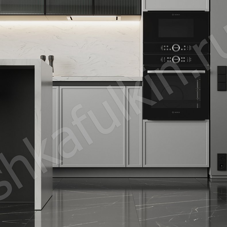 Изображение Кухня Мору Светлые Белый Современный   Для посуды 4