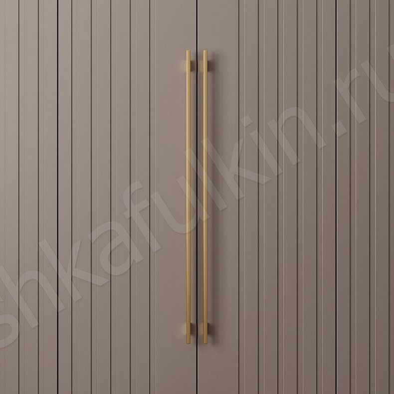 Изображение Шкаф Франциско Белый Коричневый Светлые Неоклассика 6и створчатые Гостиная Для вещей 7