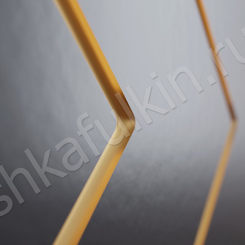 Шкаф Фабиани Черный Золото Темные Современный 6и створчатые Гостиная Для вещей 4